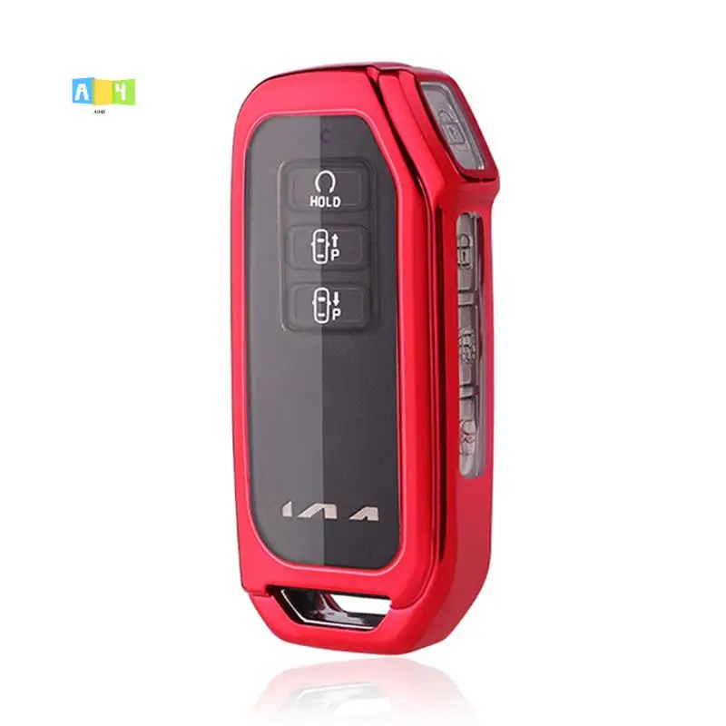 

A04E-For Kia EV6 TPU Car Key Case K5 7 Key Dl3 Mq4 Key Protection Case Key Chain Replacement Spare Parts