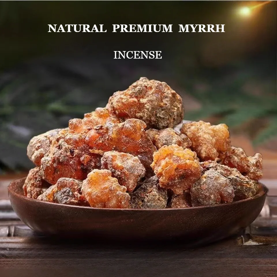 Premium Natural Myrrh Incense Pure Resin Aromatherapy for Relaxation Meditation Yoga Home Decor