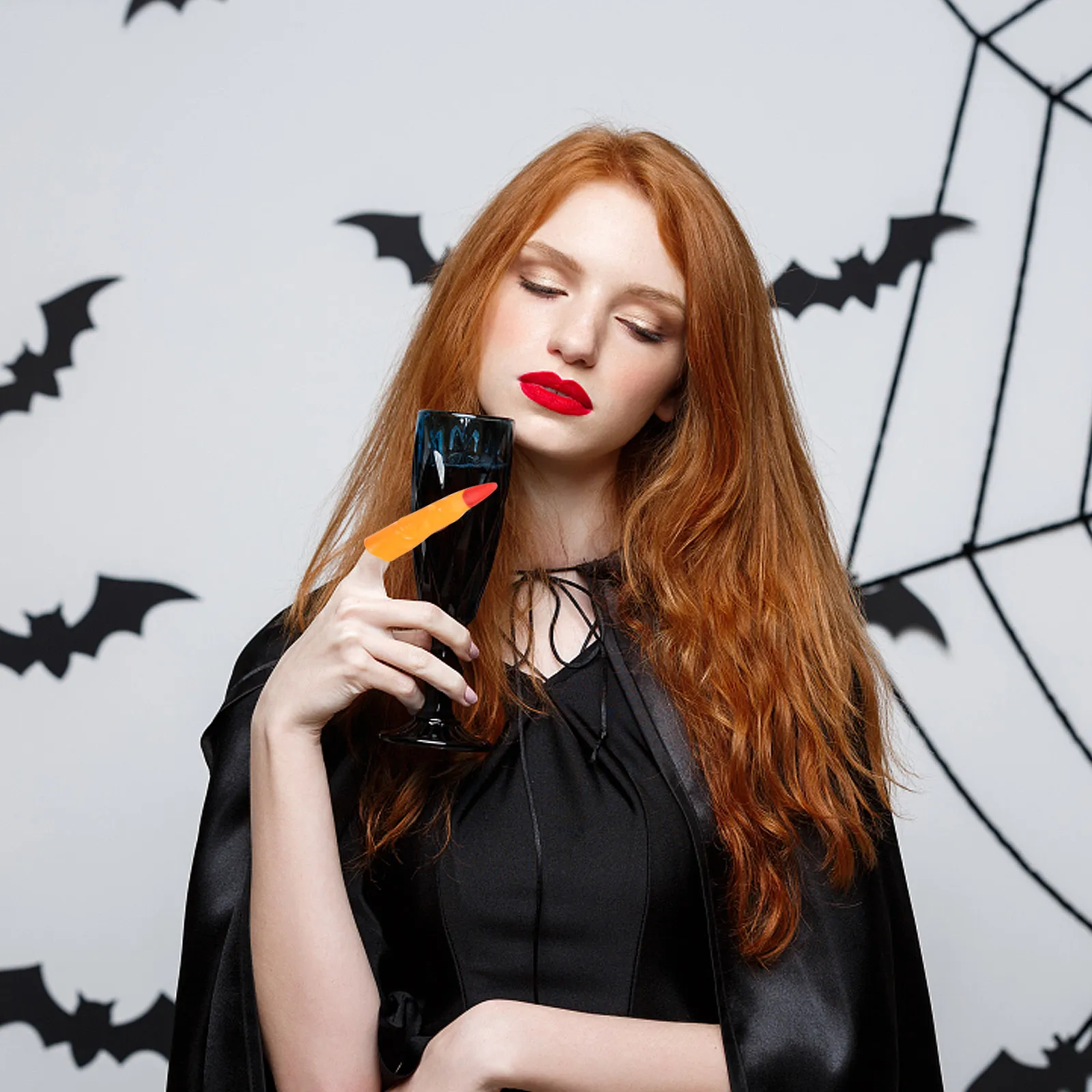 

Набор из 5 пластиковых накладок на пальцы в виде ведьминых пальцев, реалистичные искусственные пальцы, реквизит для розыгрышей на Хэллоуин, аксессуары для косплея, товары для вечеринок