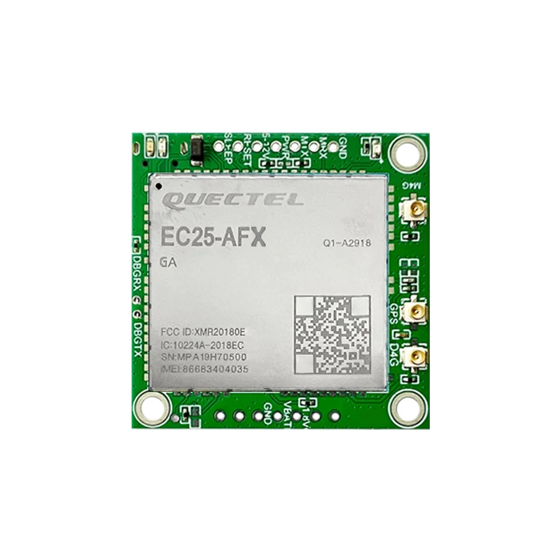 Placa de desarrollo LTE CAT4 EC25AFXGA EC25AFXGA-128-SGNS Core, 1 piezas