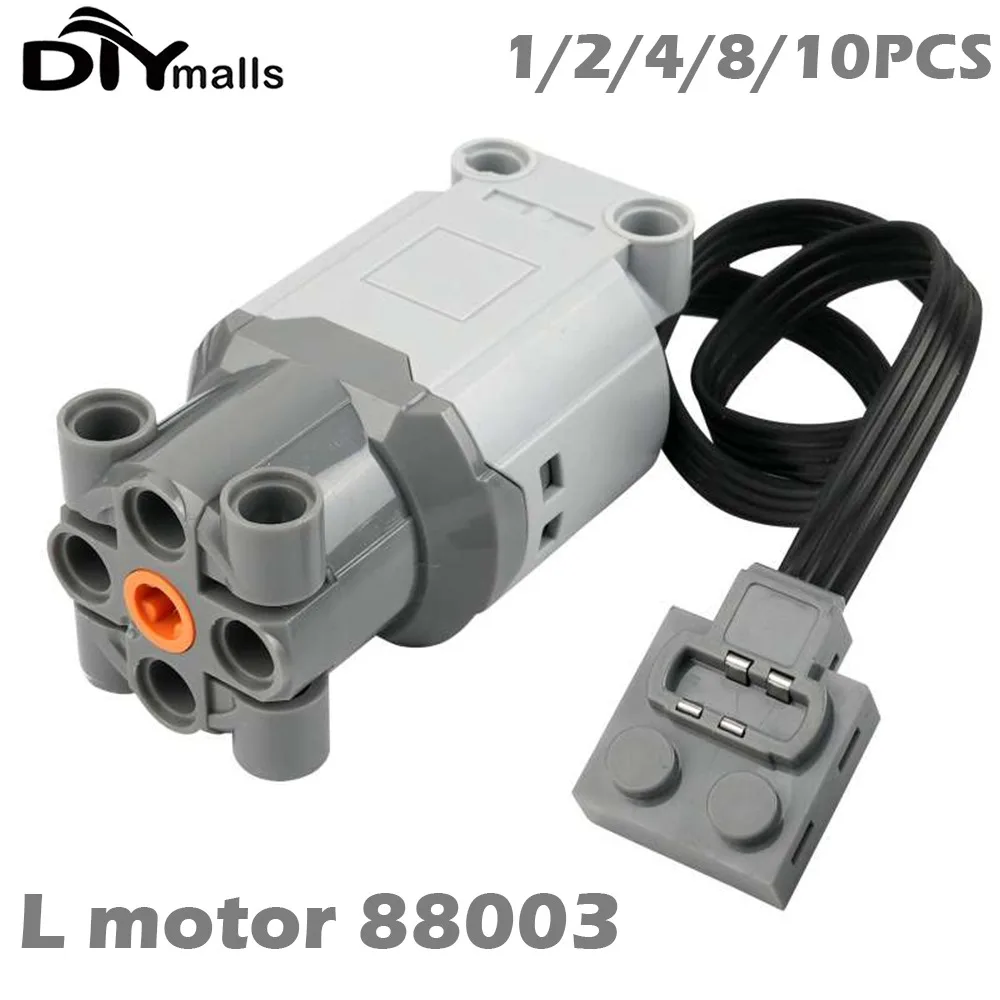 1/2/4/8/10 Uds 88003 L Motor MOC piezas técnicas funciones de potencia bloques de construcción ladrillos Power Up Compatible con legoeds juguetes de coche
