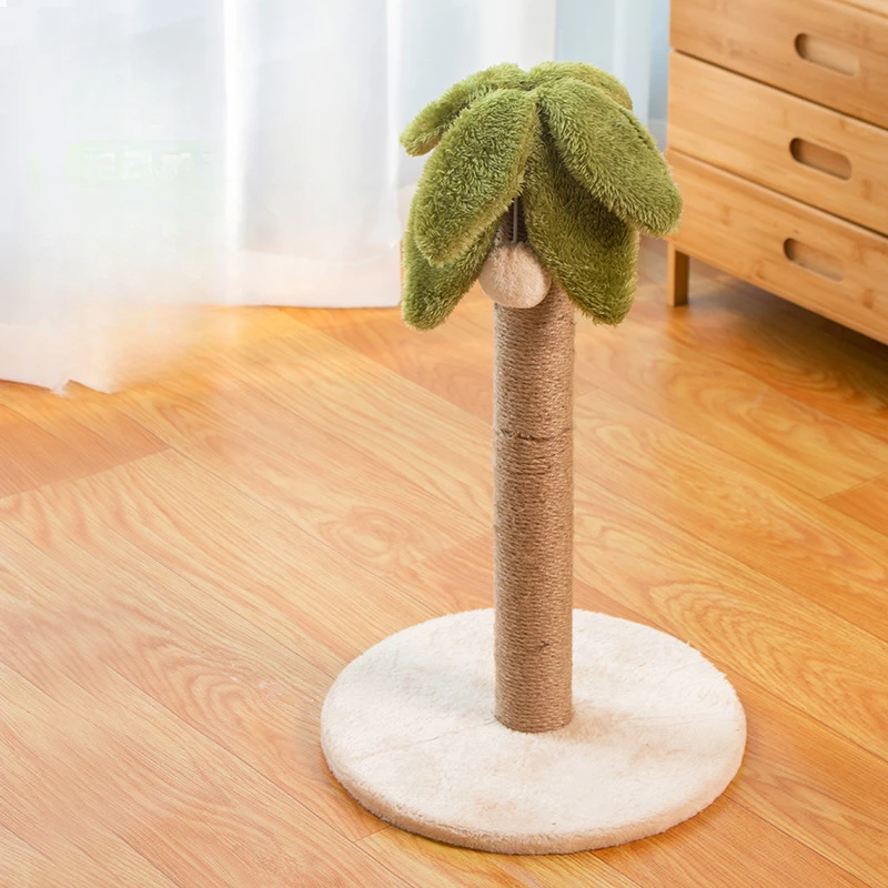 

Sisal Rope Cat Tree Cat Climbing Tree with Condo Perches and Scratching Post Stable Durable Cat Tower Pets Toys Cats Furniture