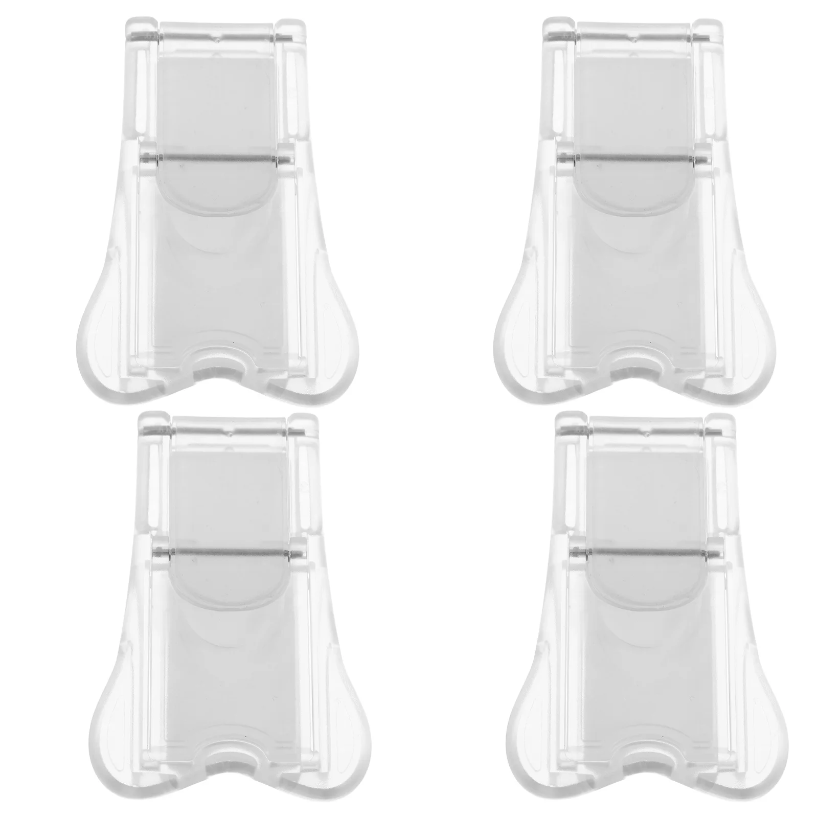 4 قطعة أقفال نافذة سلامة الطفل شفافة انزلاق الباب الطفل برهان مزلاج سهلة التركيب العالمي صالح دائم ABS #6