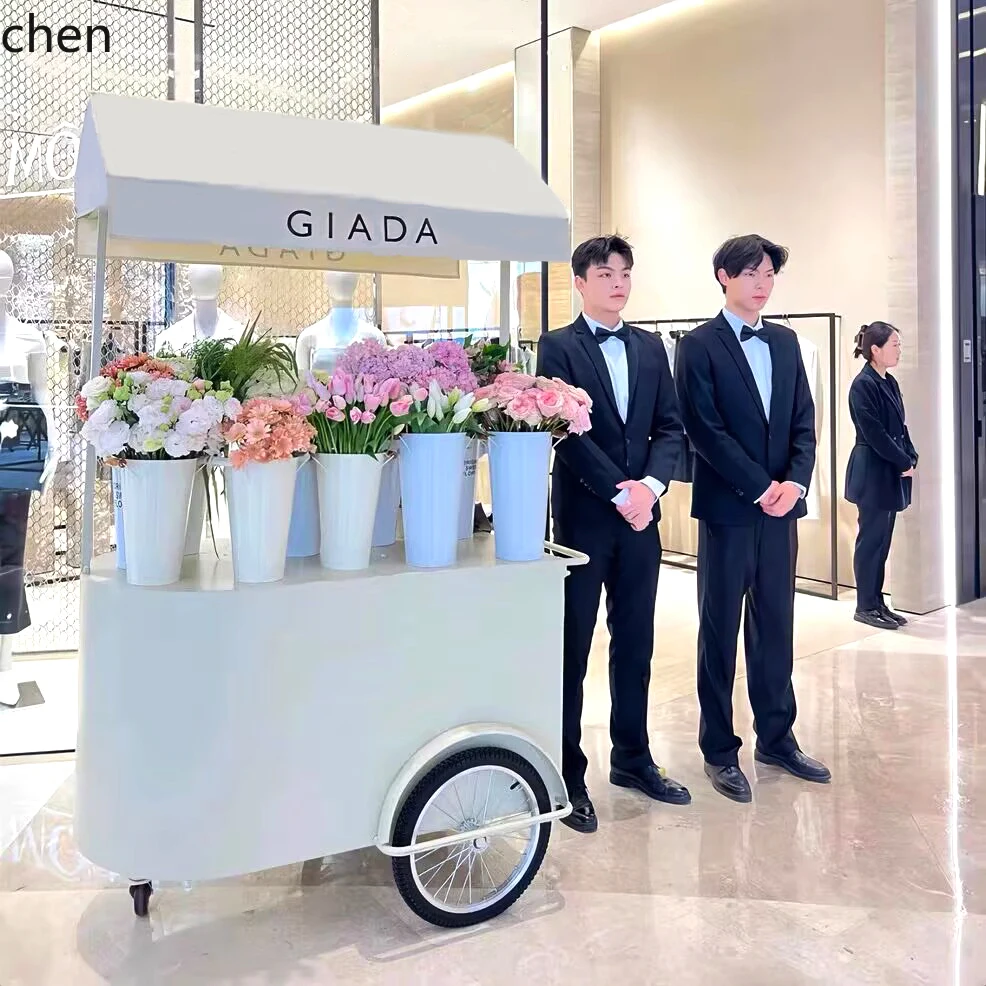 ZML shopping mall mobile promotion float stall trolley mobile display market stall