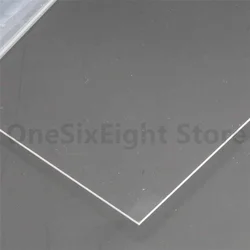 Fogli di plastica acrilica trasparente con pannello in PMMA Film 80x80 100x200 200x300mm