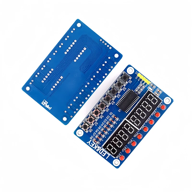 Moduł TM1638 Wyświetlacz klucza Nowa 8-bitowa cyfrowa rura LED 8-bitowa dla AVR Arduino