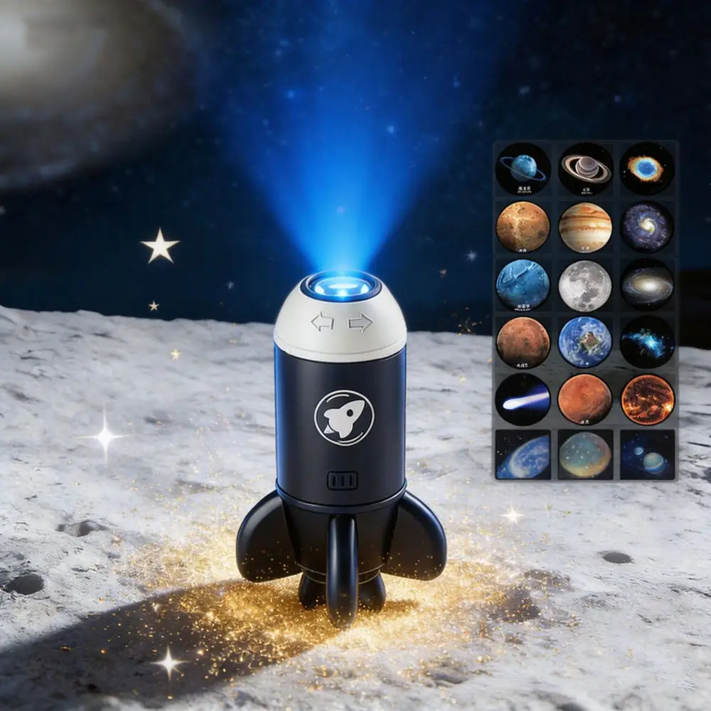 Creative Star Projector Light Galaxy Night Lamp USB Ambient Lighting For Bedroom Background Wall Room Decoration