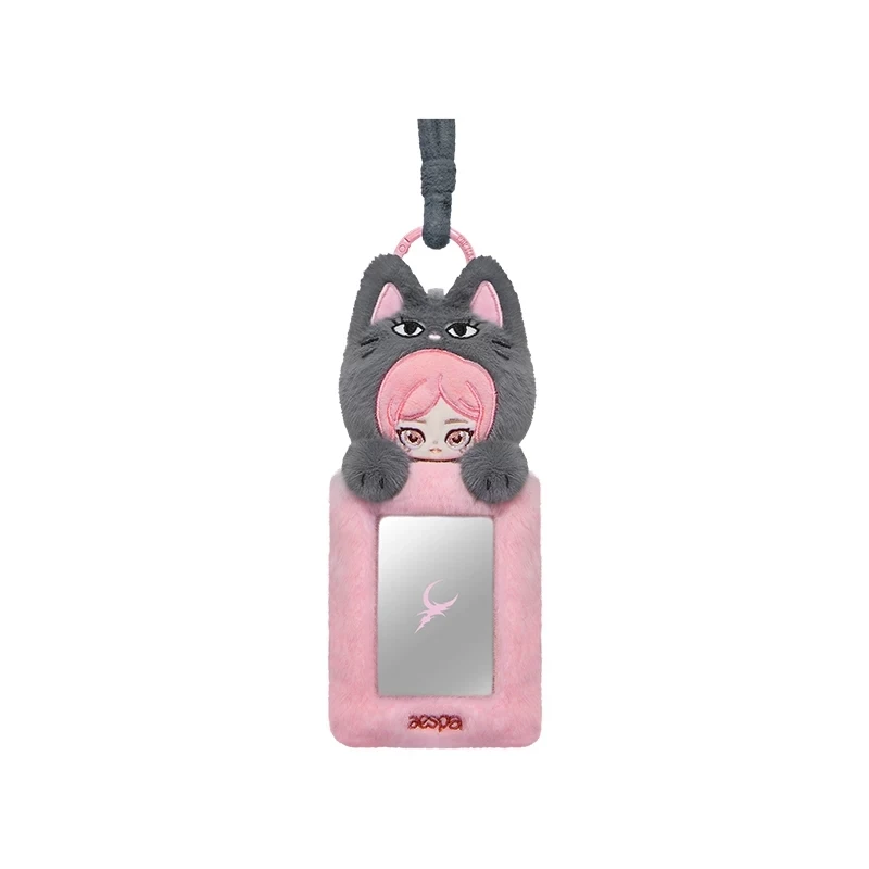 POP MART X Aespa Fluffy Club Character Card Holder Official