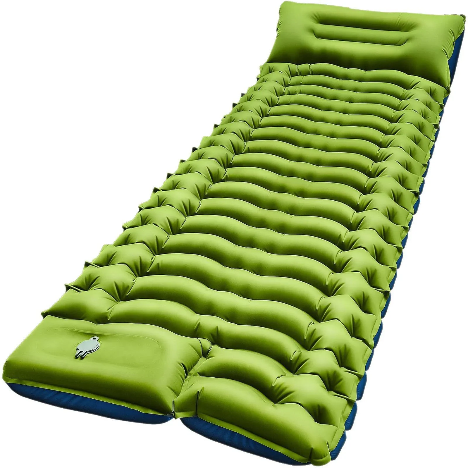 TARKA Camping-Luftmatratze mit Kissen, Leichte Schlafmatte, Kompakt für Outdoor-Wanderungen und Klettern – Detail 1