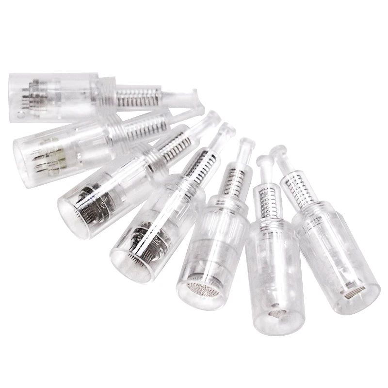 10/20pcs 12pin/36pin Microneedling DermaPen Needles Screw Cartridge Replacement Heads Microneedling Tattoo Nano MicroNeedle