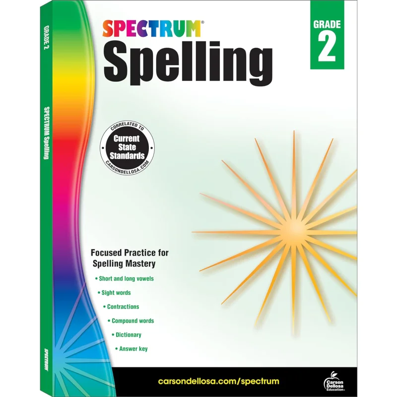 Spectrum Spelling Grade 2 Carson Dellosa Education Carson Dellosa Education 9781483811758 Book