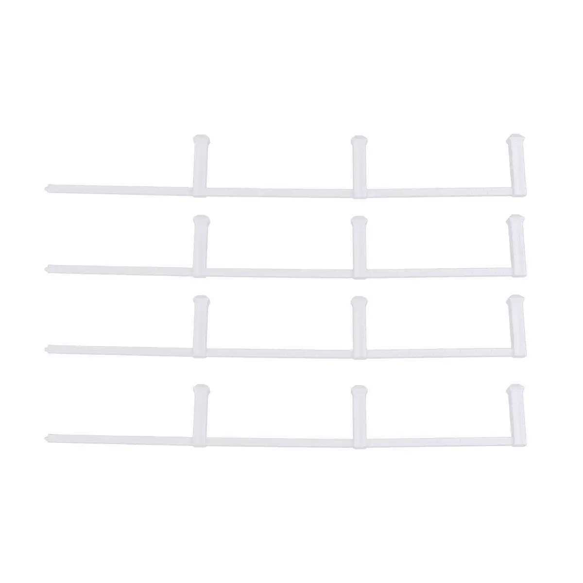 

1M Simple Plastic Decorative Fence for Home Office Hotel Garden Sand Table DIY Micro Landscape Ornament Realistic Shape Fine