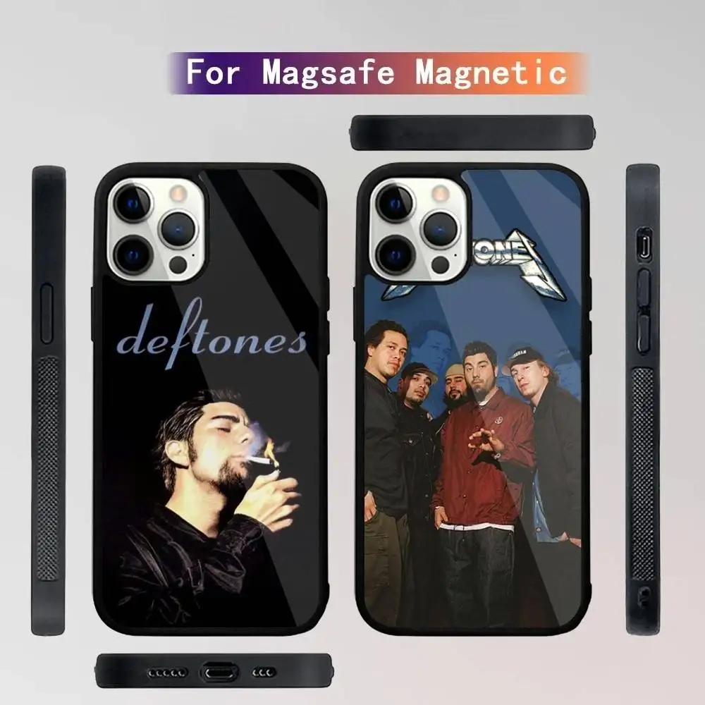 

Band D-Deftones Phone Case For iPhone 16,15,14,13,12,11,Plus,Pro,Max Mini Magsafe Magnetic Wireless Charging