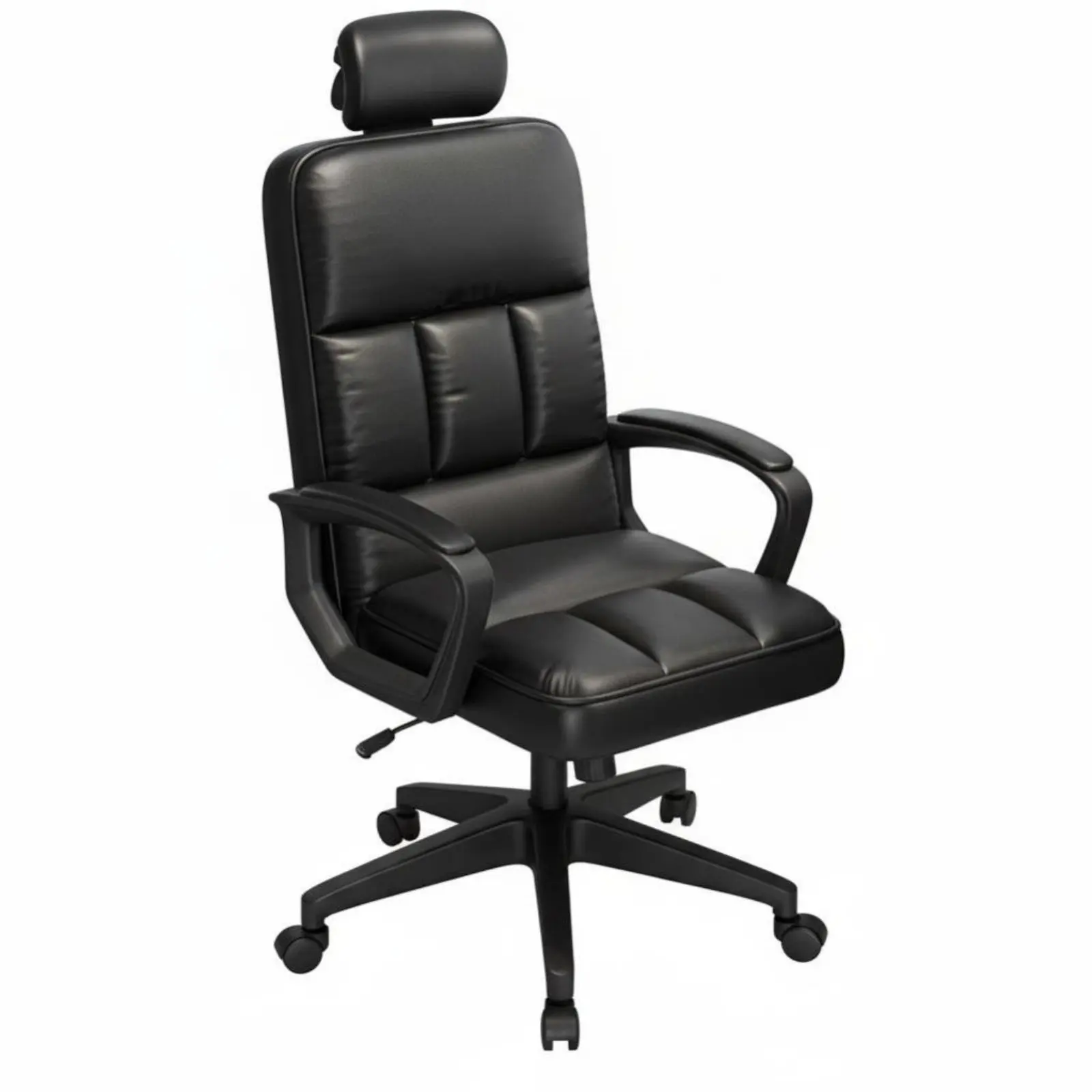 

Компьютерное кресло с обивкой и подголовником Shutice: компактный дизайн, экономия пространства, повышенный комфорт при длительном сидении