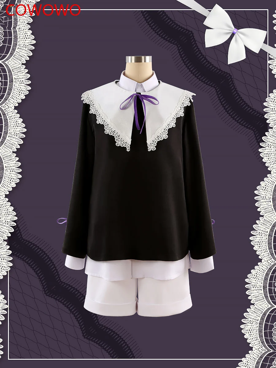 

Ensemble Stars! Sakuma Ritsu Childhood Black And White Suit Cosplay Costume Cos Game Anime Party Uniform Hallowen Play Role