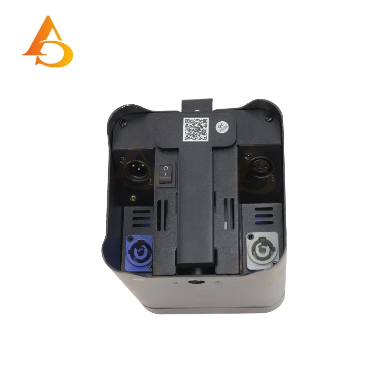 6x18w Batteria Par Luce RGBWA UV 6IN1 LED Wireless DMX con App per telefono Telecomando per la luce della fase di nozze della festa