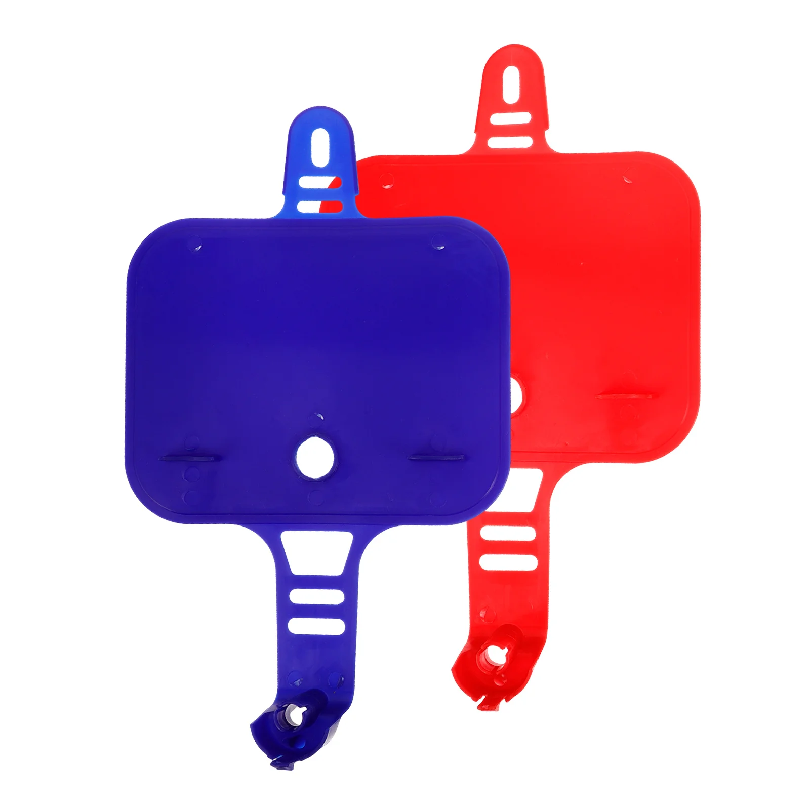 

2 Pcs Number Red Blue Plastic Front License Front Number Plate Plate For CRF50 XR50 Dirt Bike Accessories