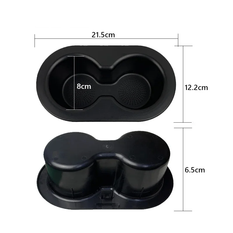 1PC Car Seat Cup Holder Car Interior Organiser Storage Cup Holder For RAM 2002-2016 Rear Seat Car Drink Coffee Milk Cup Holder