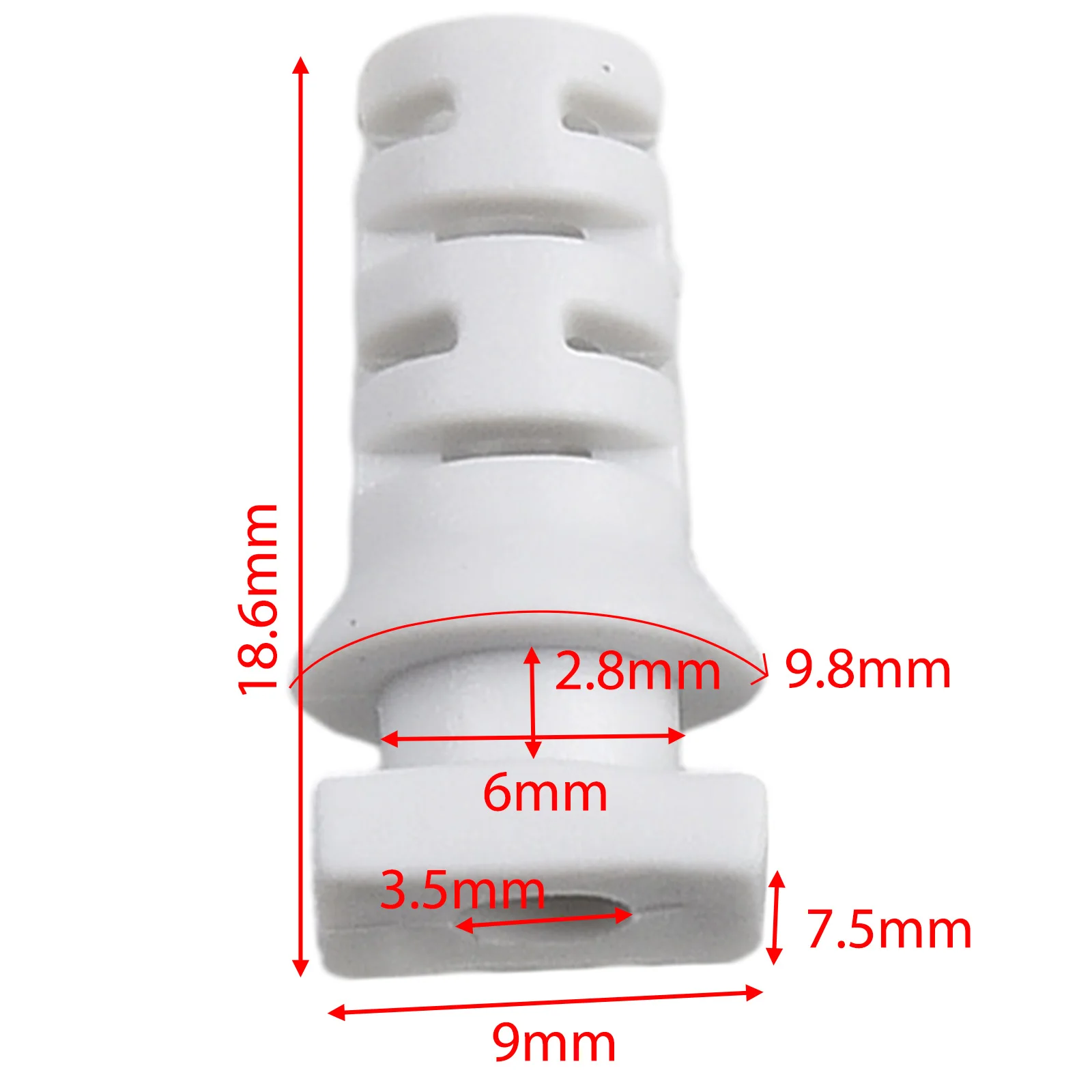 Power Tool Cord Protector 10pcs Black/white Connector Electric Tools Gland Strain Relief High Quality Portable