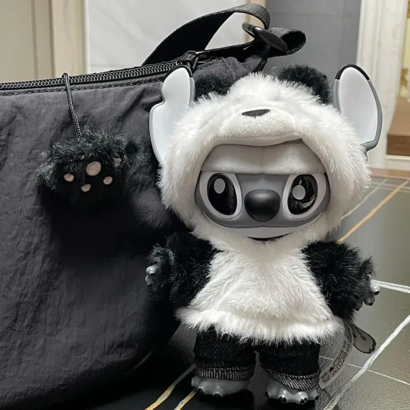 

Disney Stitch Genz Series Panda Limited Action Figure Plush Keychain Pendant Cute Anime Doll Model Ornament Decor Birthday Gifts