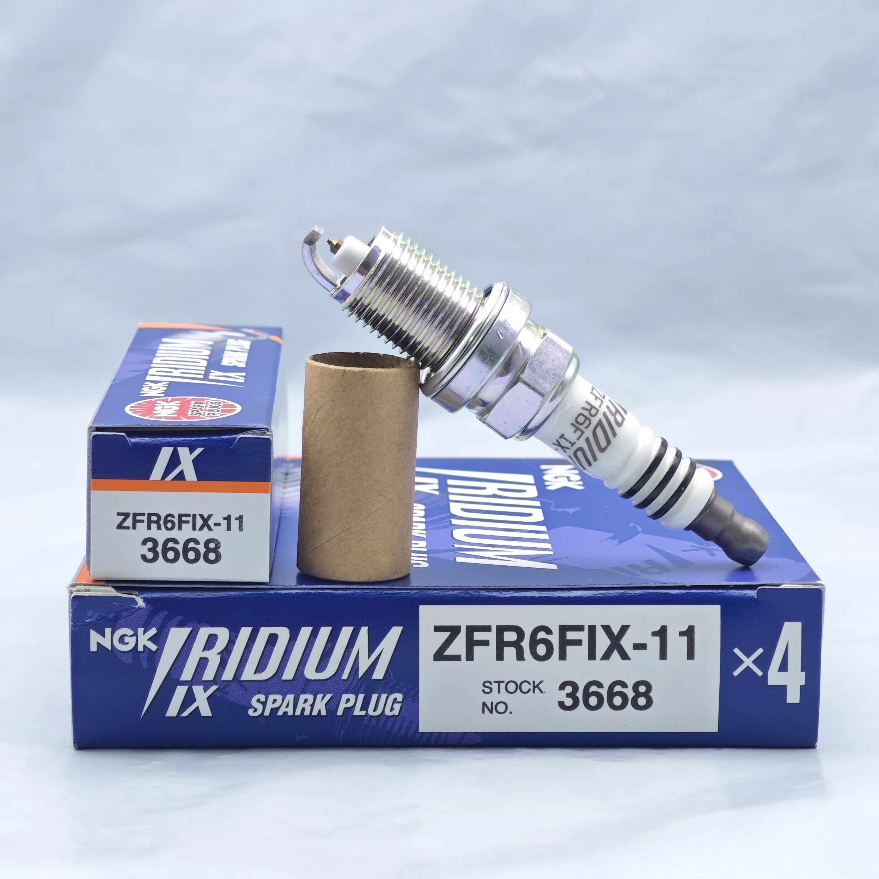 4pcs Original NGK IX Iridium Spark Plug ZFR6FIX-11 3668 Suitable For Accord IV V VI 2.0 2.2 OE 9861-5615J, H9861-5615J etc