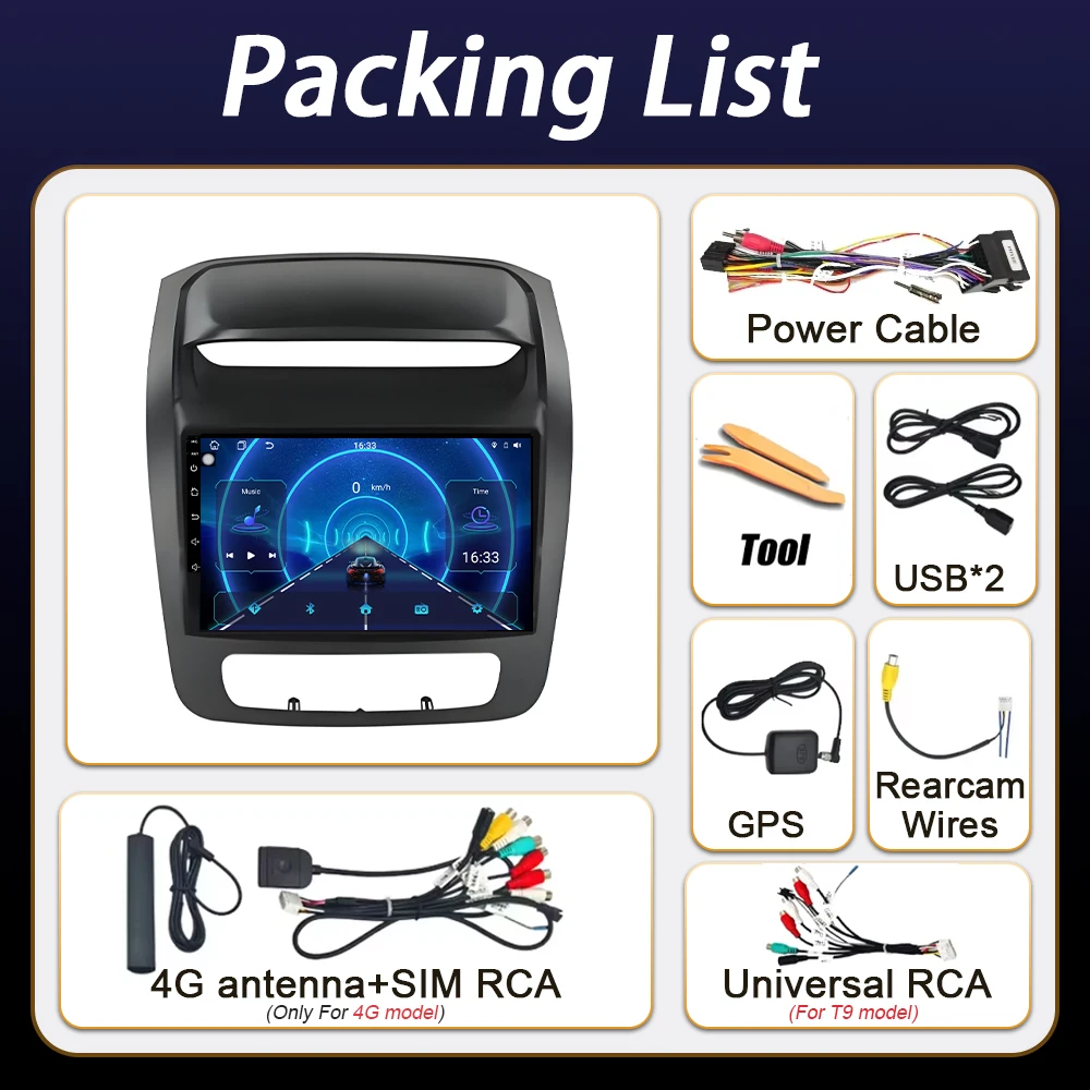 Android 16 Car Radio For Kia Sorento 2 II XM 2012 2013 - 2021 Multimedia Video Player Autoradio Wireless Carplay Auto