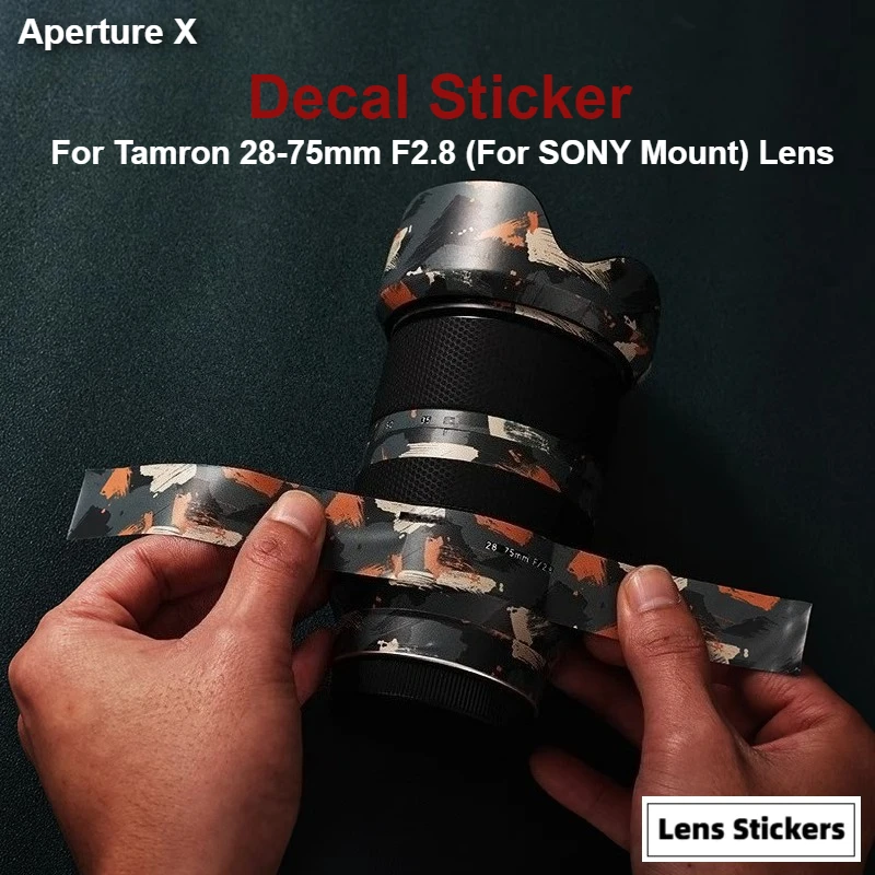

Защитная виниловая пленка-наклейка 28-75 2.8 для объектива Tamron 28-75mm F2.8 Di III RXD A036 для крепления Sony