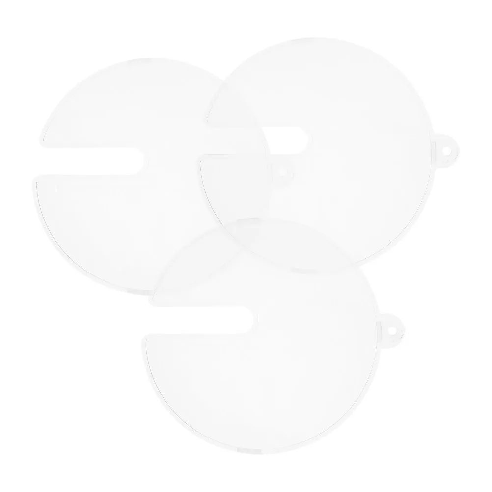 3pcs Hand Mixer Splatter Guard Anti-Splash Covers for Mixing Bowls Kitchen Tool Non-Electric Egg Basin Whisk Cover