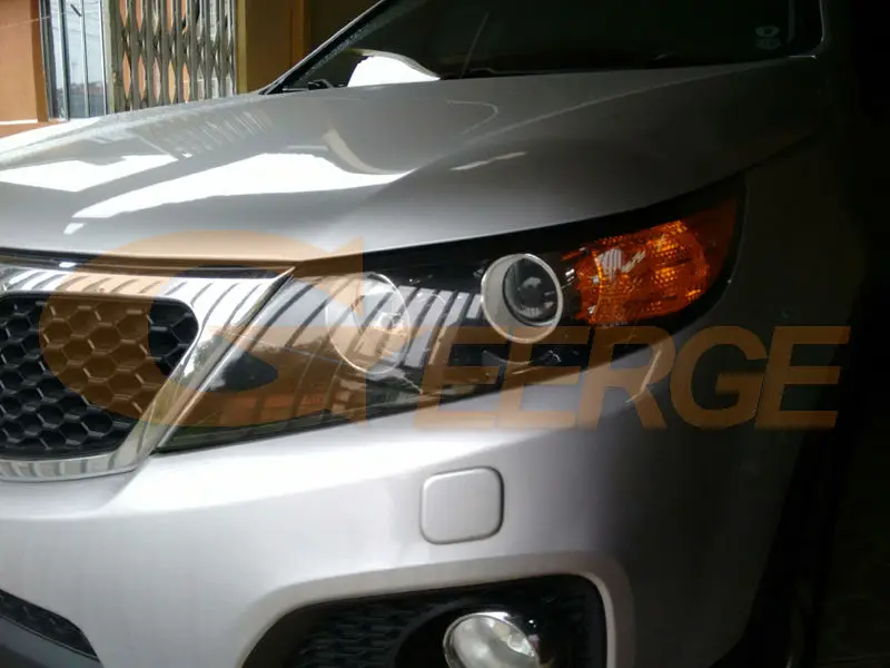 For Kia Sorento II XM 2009 2010 2011 2012 2013 Excellent Ultra Bright CCFL Angel Eyes Halo Rings Light Car Accessories