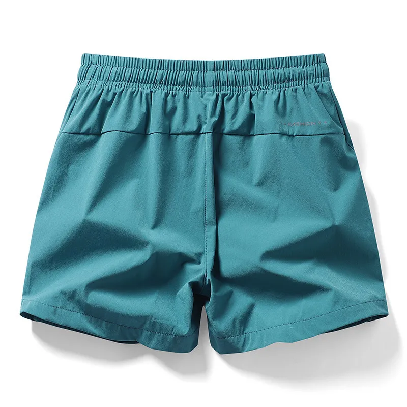 Mens Quick Dry Athletic Shorts with Pockets Summer Sport Workout Running Gym Beach Lightweight Breathable Casual Fitness Shorts