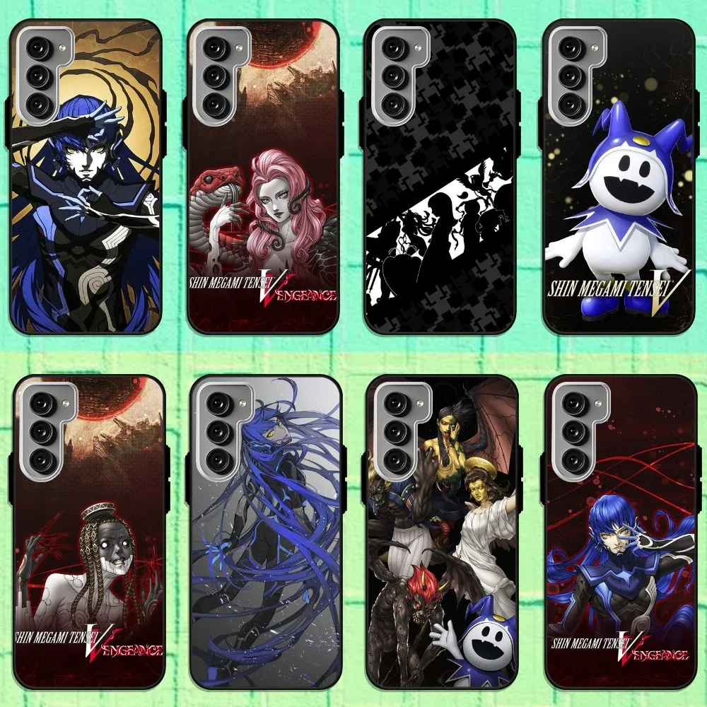 Game Shin Megami T-Tensei V Phone Case For Samsung Galaxy S22 S23 S24 S30 Note 20 10 Plus Lite FE ULTRA Shell