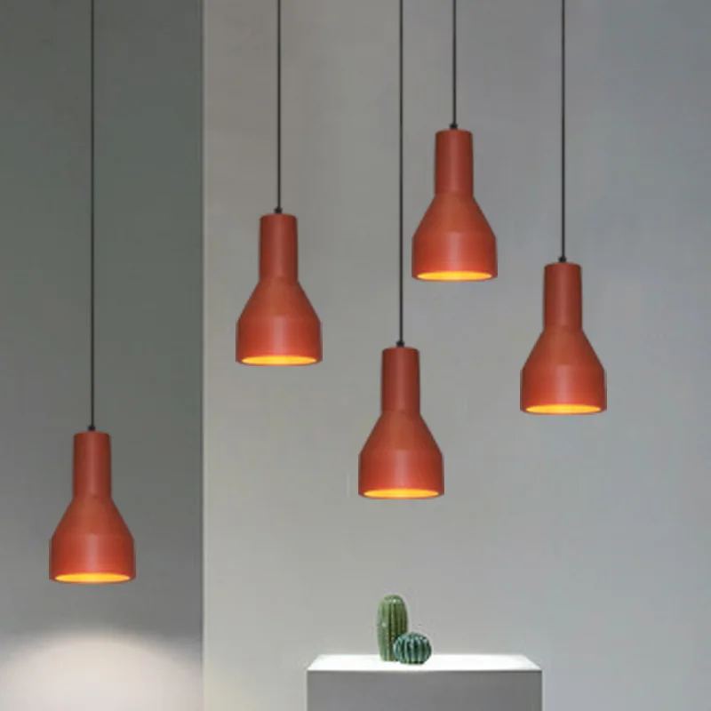 

LOFT Industrial Concrete Pendant Lamp, Nordic Designer Lamp for Bar, Bedroom, Dining Room, Bedside