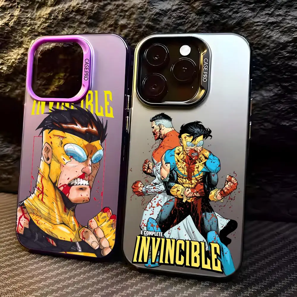 Anime I-Invincibles Phone Case for Samsung Galaxy S26 S25 S24 S23 S22 S21 S20 Note20 FE Ultra Edge Plus 5G Anti Fall Matte Cover