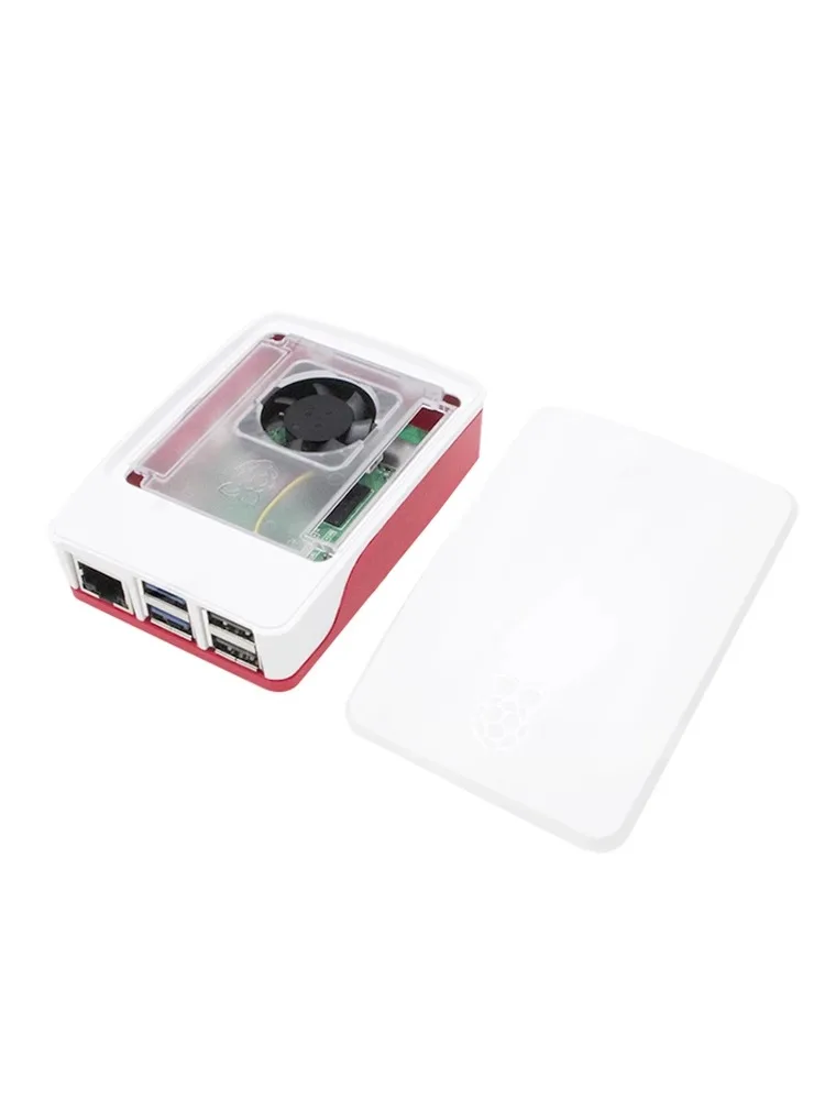 For Raspberry Pi 5 Official Original Case with Temperature Controlled Fan Case Shell Protection Case Box for Raspberry Pi 5