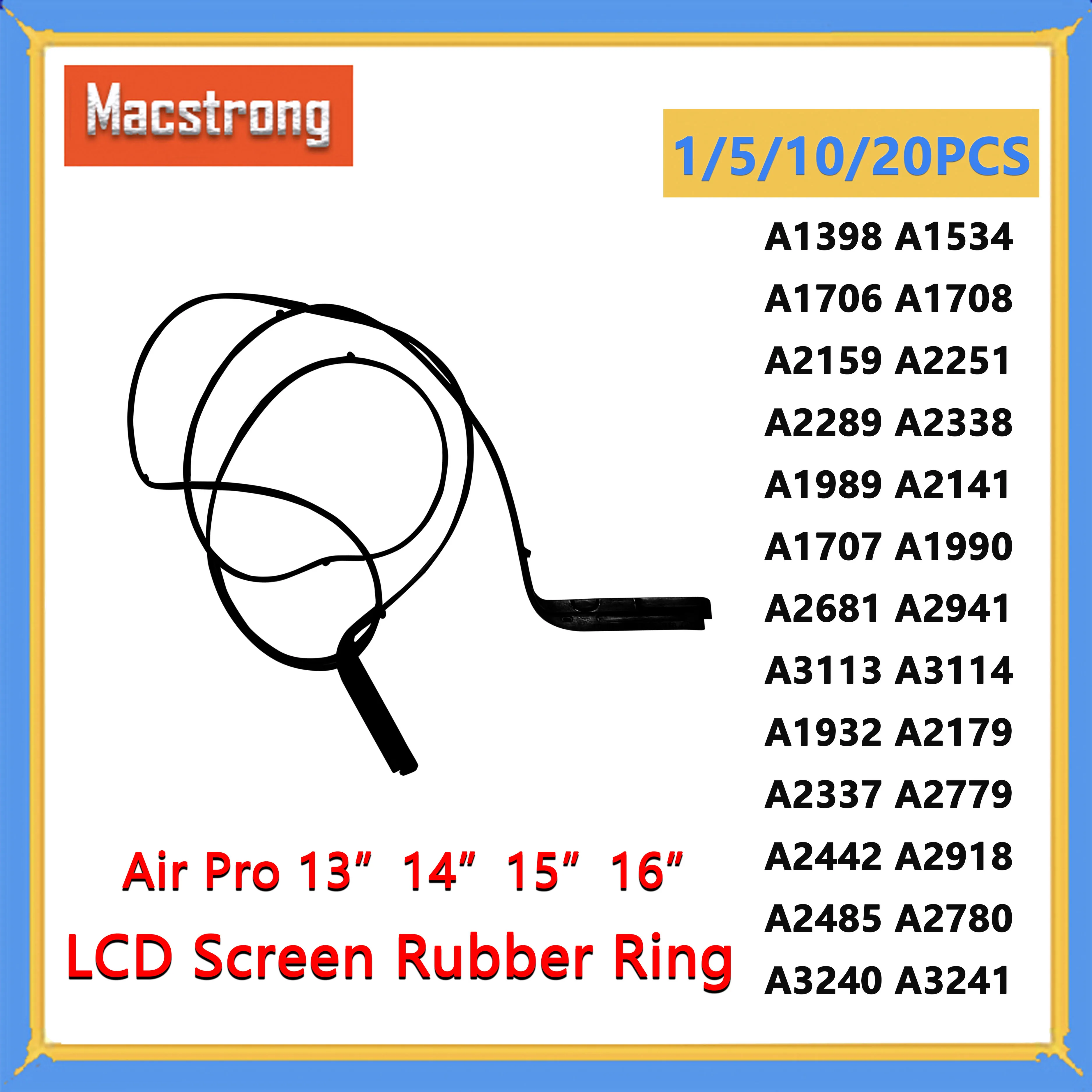 NEW A1534 A1706 Rubber Ring for Macbook Pro 13