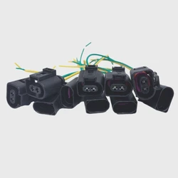 10Pcs 2Pin Connector Wiring For Volvo FH FM FL For Scania Mercedes Benz Truck For VW Magotan Golf Tiguan Passat Plug Socket Wire
