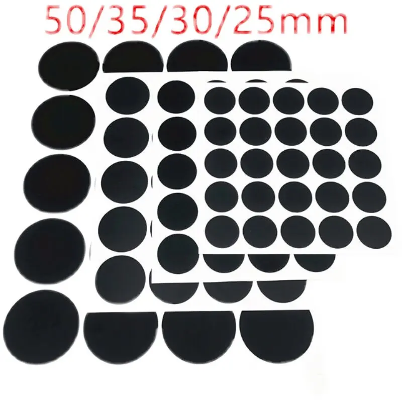 Anti Scratch Silicone Rubber Mat Round Self Adhesive Non Slip Stopper For Chair Table Furniture Feet