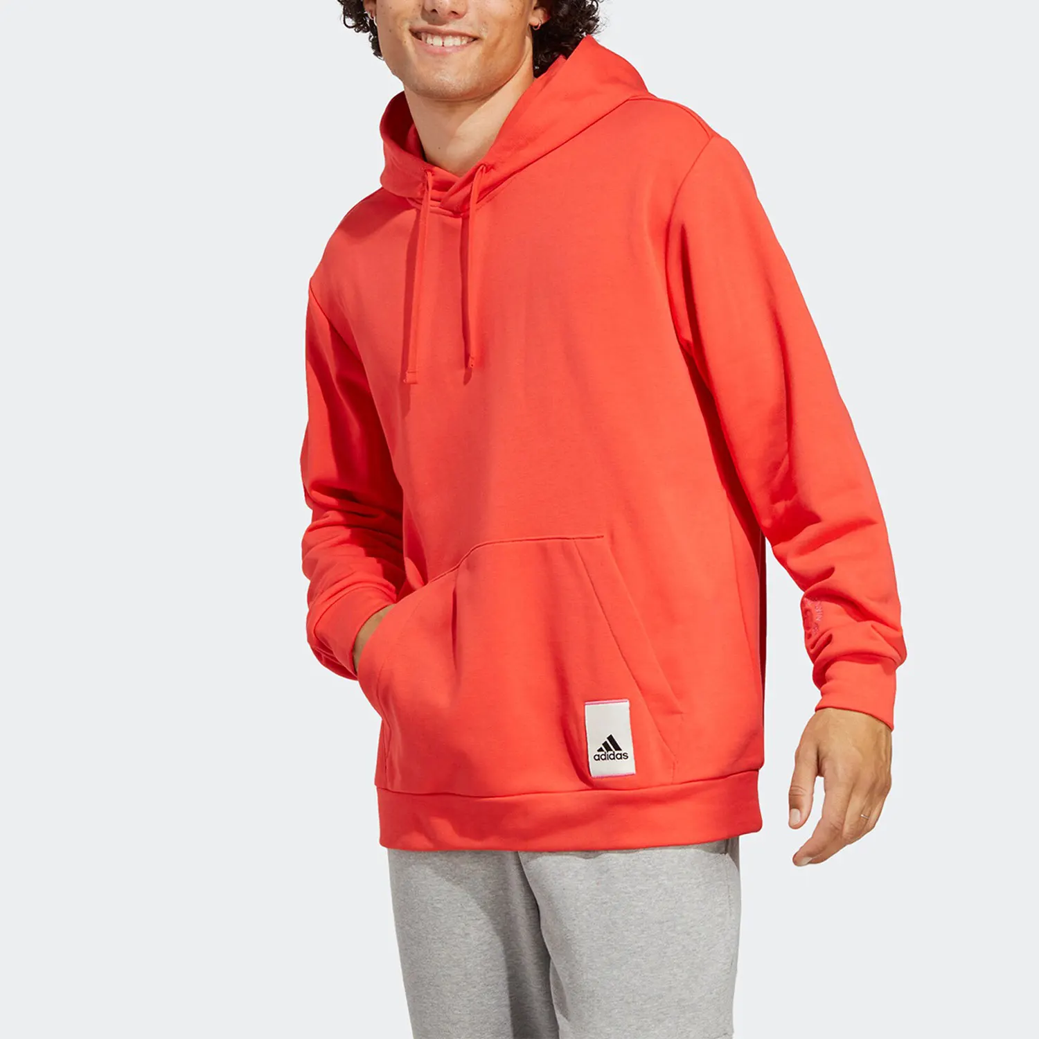 

Adidas genuine 2023 Spring Unisex Loose Hooded Sweatshirt IL8298