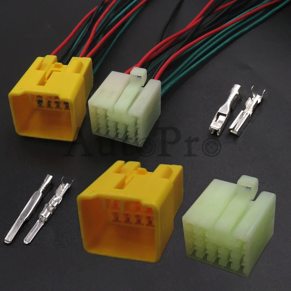 

1 комплект, 13 отверстий, 7123-1330 7122-1330 6240-1131, автомобильная аудиорозетка с автоматическим электрическим разъемом «папа-мама» в сборе переменного тока