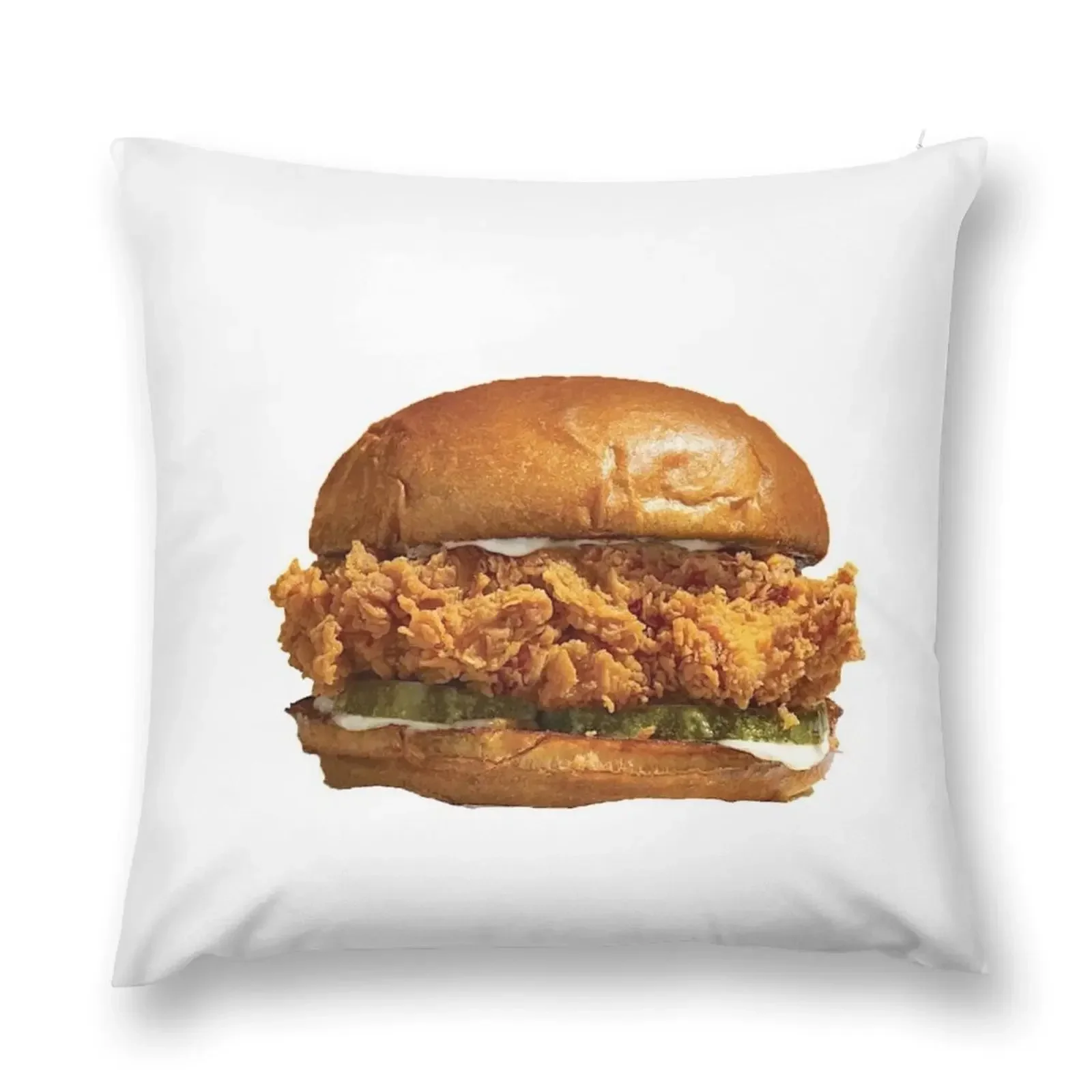 

The famous chicken sandwich Throw Pillow Cushion Child Plaid Sofa Bed pillowcases pillow