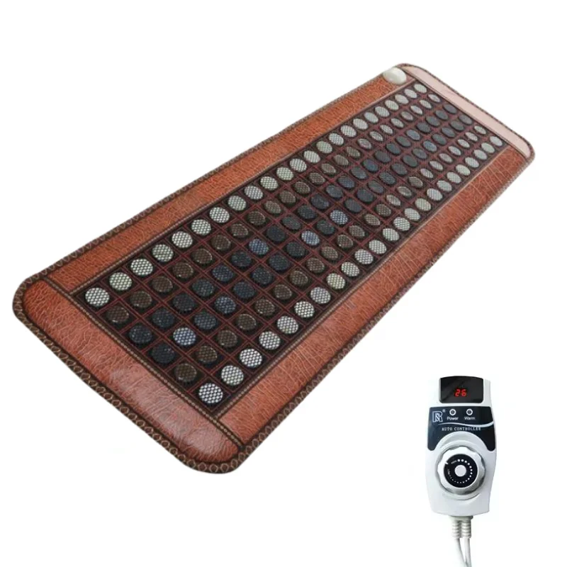 

150*50CM Electric Jade Germanium Stone Heated Mattress Multifuctional Natural Jade Bed Tourmaline Stones Sofa Yoga Pad