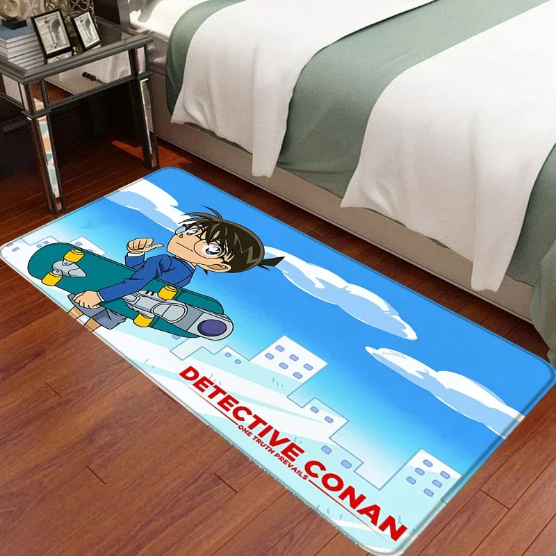 

Door Mat Detective Conan Rug For Bedroom Mats Bathroom Carpet Home Carpets Room Rugs Custom Entrance Doormat Bath Foot Kitchen