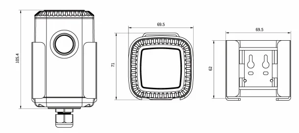 Рисунок 5 - Беспроводной датчик давления NB-IoT/LoRaWAN