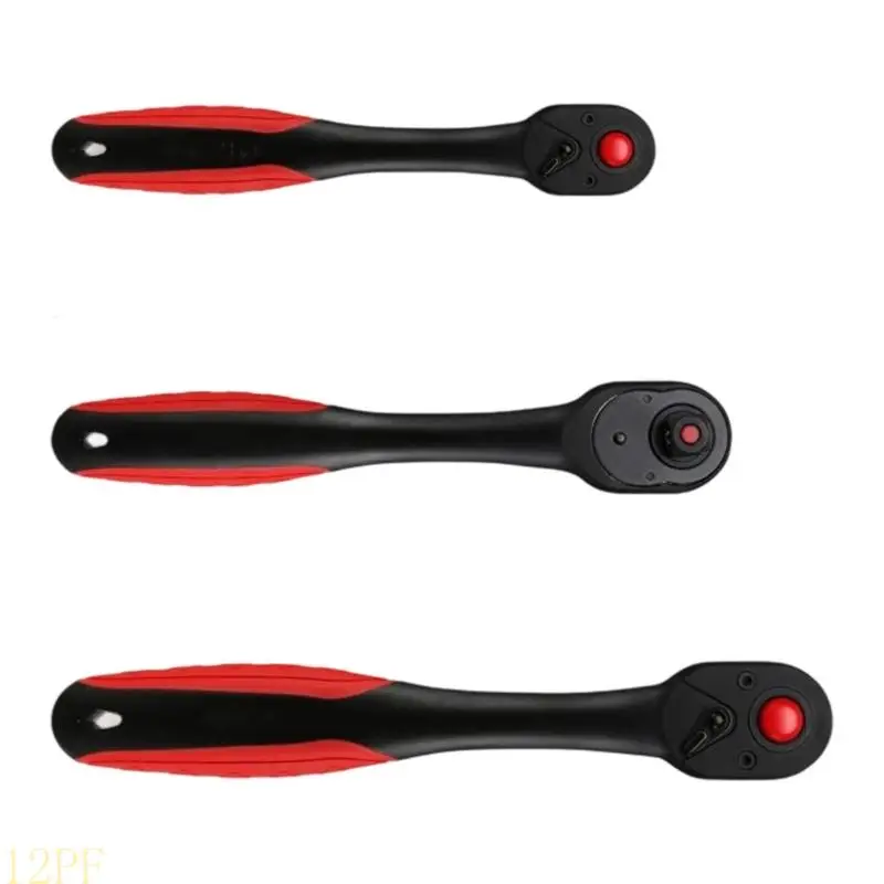 12PF Professional 3pc Ratchet Wrench Set 72Teeth 5Degree Swing Arcs For Optimal Torques