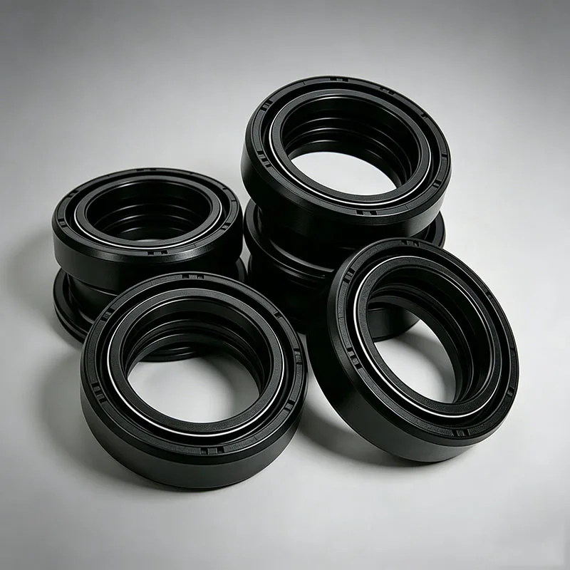 Para Kawasaki KL600 KLR600 KL650 KLR650 TENGAI KL 600 KLR 600 KL 650 KLR 650 38x50x11 Retén de aceite y guardapolvo para horquilla delantera de motocicleta