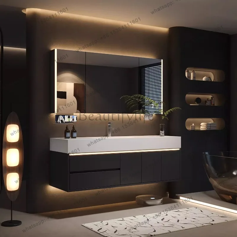 YJ Luxury Drawers Cupboard Pap - огляд і ціна Home Bathroom Vanity Combo