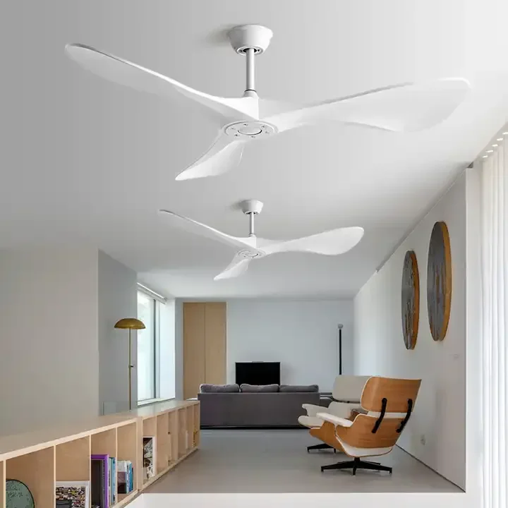Ceiling Fan Cheapest Modern Nordic 52 Inch 3 Blades Retro Household Remote Control Mute Bldc