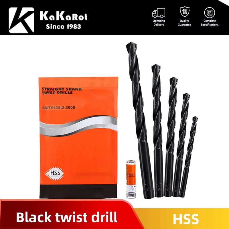 KaKarot HSS Twist Drill Bit High Speed Steel Drill Bits Set Hole Cutter Drill Bit For Stainless Steel Wood Metal Power Tool Best