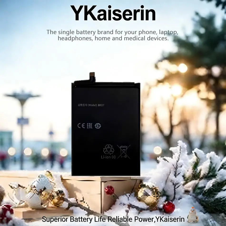 

Аккумулятор для мобильного телефона Xiaomi Pocophone X3 Poco Pro, 5160 мАч, BN57, с длительным сроком службы