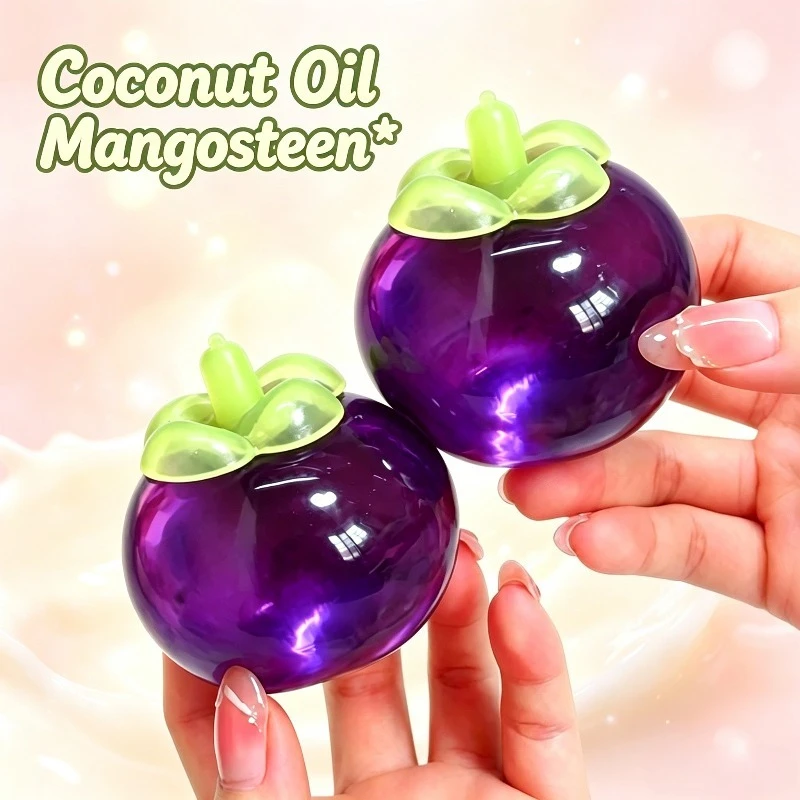 Kokosnussöl-Mangostan-Squishy-Fidget-Spielzeug, weiches Mangostan-Quetschspielzeug, ASMR-Sensorik-Anti-Stress-Spielzeug für Erwachsene – Detail 2